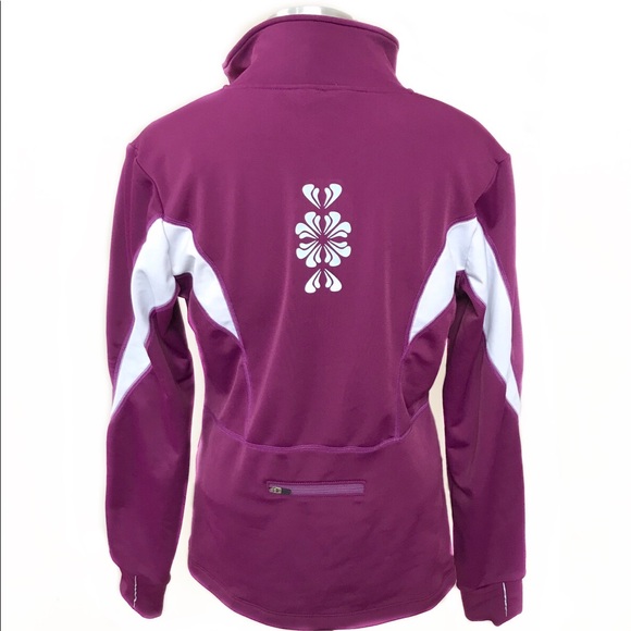 •SOLD•ATHLETA 1/4 Zip Running Yoga Sweatshirt S - Picture 4 of 5